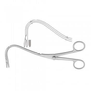 Elsaesser Nephrostomy Forcep Fig. 1 Stainless Steel, 21 cm - 8 1/4"